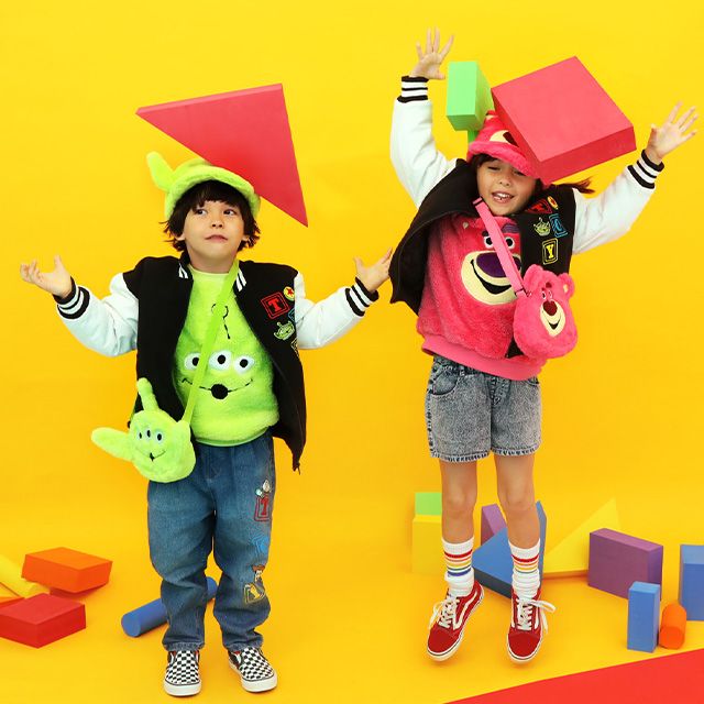 【ベビードール】リトルグリーンメン ボアポシェット 8870 / キッズ かばん 鞄 バッグ 小物入れ ショルダー紐長さ調整可 もこもこ シャギーボア素材 トイ・ストーリー