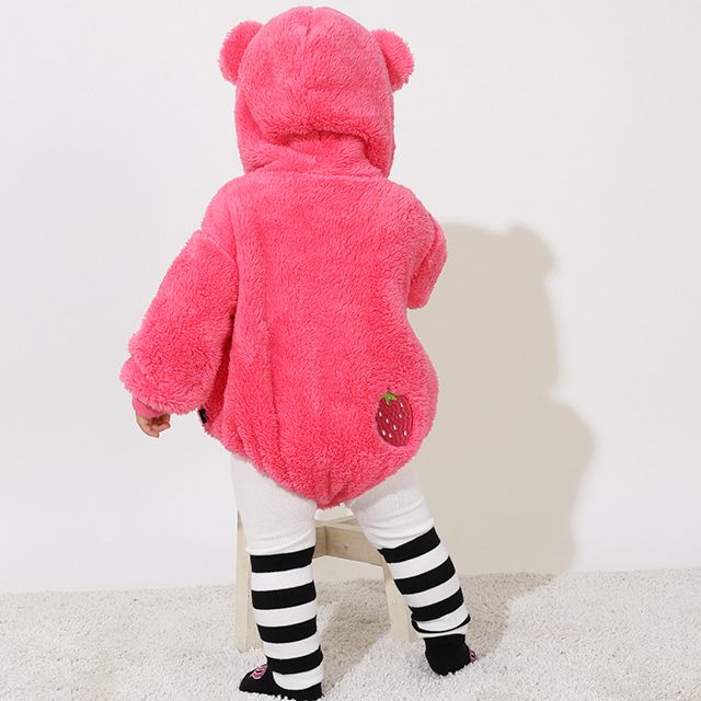 【ベビードール】ロッツォ なりきるボアロンパース 8871B / 70-80cm ベビーサイズ 赤ちゃん 出産祝い 贈り物 プレゼント ベビー服 長袖 シャギーボア ボア素材 仮装 コスチューム コスプレ トイ・ストーリー