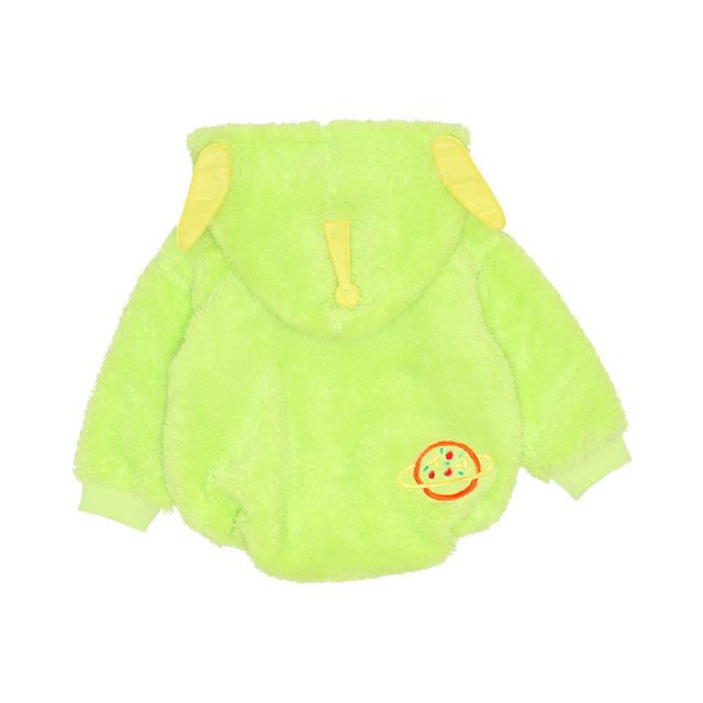 【ベビードール】リトルグリーンメン なりきるボアロンパース 8871B / 70-80cm ベビーサイズ 赤ちゃん 出産祝い 贈り物 プレゼント ベビー服 長袖 シャギーボア ボア素材 仮装 コスチューム コスプレ トイ・ストーリー