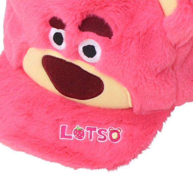 【ベビードール】ロッツォ なりきるボアキャップ 8872 / 頭回り：50-54cm キッズ 帽子 ぼうし 面ファスナーでサイズ調整可 シャギーボア素材 もこもこ トイ・ストーリー