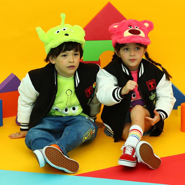 【ベビードール】ロッツォ なりきるボアキャップ 8872 / 頭回り：50-54cm キッズ 帽子 ぼうし 面ファスナーでサイズ調整可 シャギーボア素材 もこもこ トイ・ストーリー