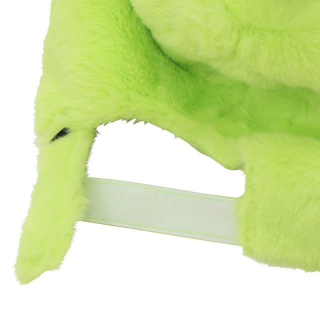 【ベビードール】リトルグリーンメン なりきるボアキャップ 8872 / 頭回り：50-54cm キッズ 帽子 ぼうし 面ファスナーでサイズ調整可 シャギーボア素材 もこもこ トイ・ストーリー