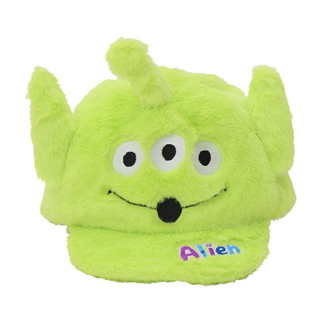 【ベビードール】リトルグリーンメン なりきるボアキャップ 8872 / 頭回り：50-54cm キッズ 帽子 ぼうし 面ファスナーでサイズ調整可 シャギーボア素材 もこもこ トイ・ストーリー