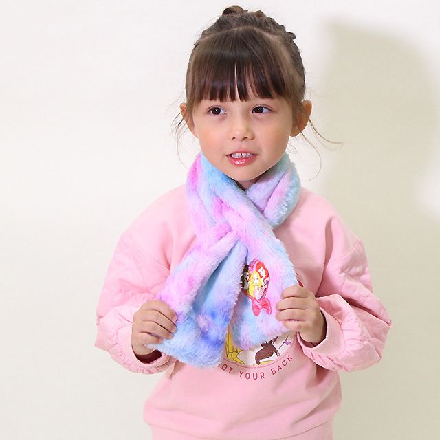 【ベビードール】プリンセス ディズニー エコファーマフラー 8880