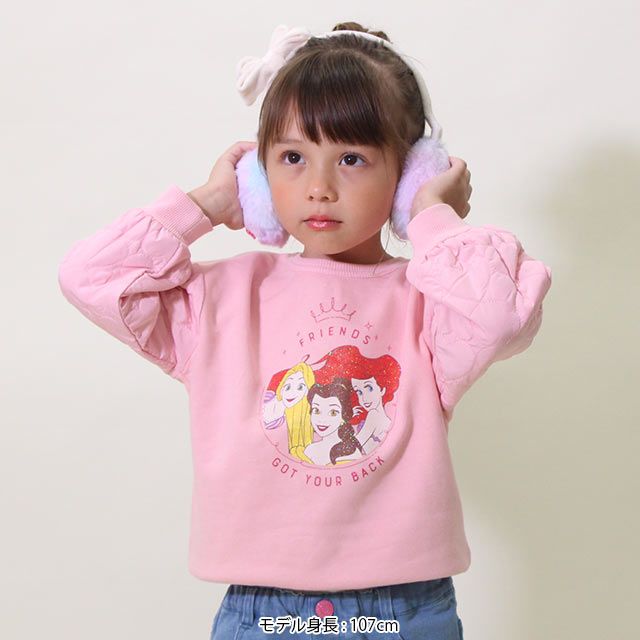 【ベビードール】プリンセス / エコファーイヤーマフラー 8881 / ベル アリエル ラプンツェル キッズ 耳当て イヤーマフ イヤーウォーマー 雑貨 防寒