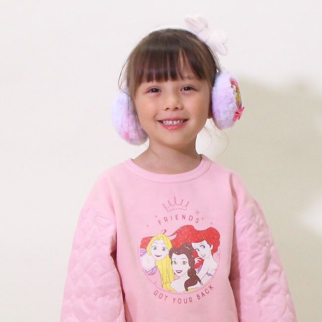 【ベビードール】プリンセス / エコファーイヤーマフラー 8881 / ベル アリエル ラプンツェル キッズ 耳当て イヤーマフ イヤーウォーマー 雑貨 防寒