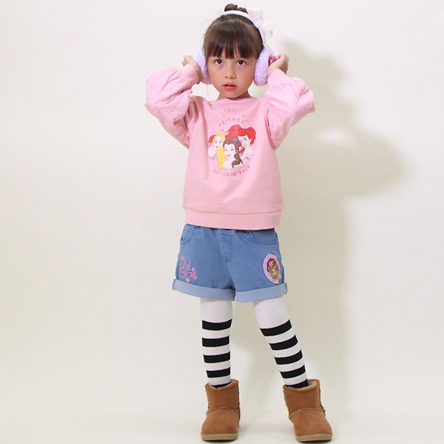 【ベビードール】プリンセス / エコファーイヤーマフラー 8881 / ベル アリエル ラプンツェル キッズ 耳当て イヤーマフ イヤーウォーマー 雑貨 防寒