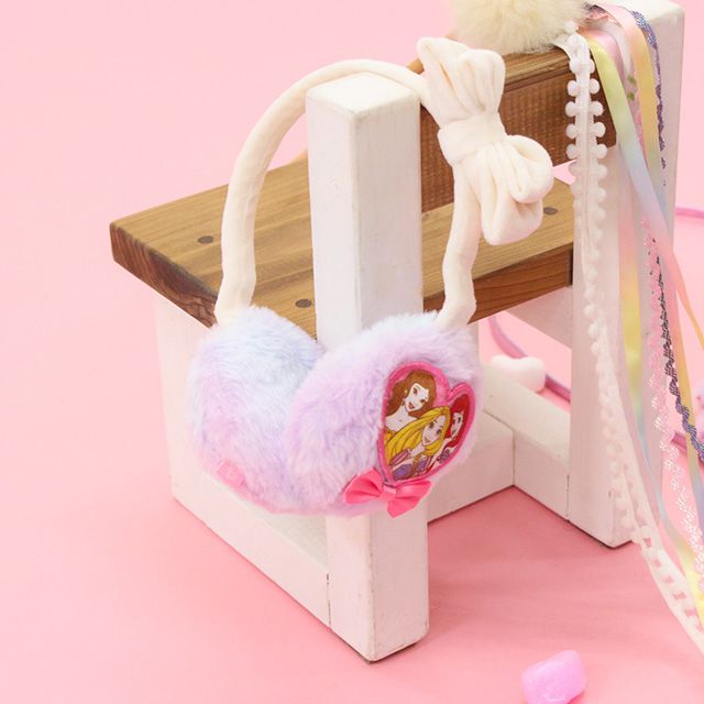 【ベビードール】プリンセス / エコファーイヤーマフラー 8881 / ベル アリエル ラプンツェル キッズ 耳当て イヤーマフ イヤーウォーマー 雑貨 防寒