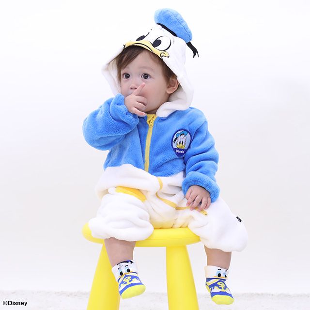 【ベビードール】ドナルド なりきるロンパース 8892B