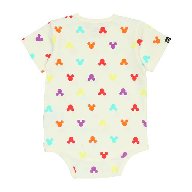 【ベビードール】ミッキー ギフトBOX付き 3点ギフトセット 9136B 【DY】 / 70-80cm ベビーサイズ 赤ちゃん 出産祝い 贈り物 プレゼント ベビー服 半袖 ボディスーツ ロンパース ボトムス サロペット 帽子 ぼうし コーデセット 立体モチーフ 耳付き