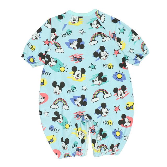 【ベビードール】ミッキー 長袖2WAYオール 9138B