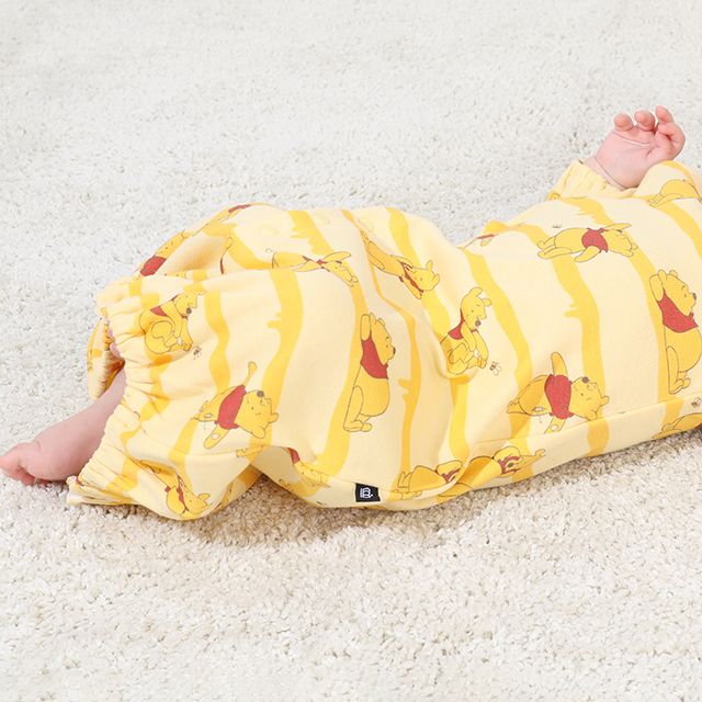 【ベビードール】プー 長袖2WAYオール 9138B