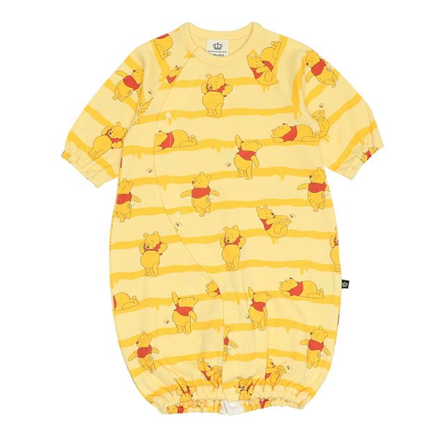 【ベビードール】プー 長袖2WAYオール 9138B