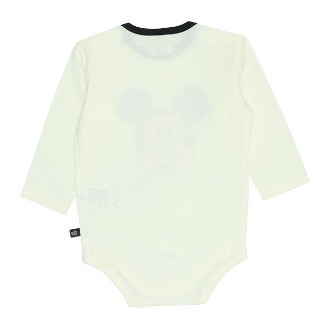 【ベビードール】ミッキー ギフトBOX付き 3点ギフトセット 9139B 【DY】 / 70-80cm ベビーサイズ 赤ちゃん 出産祝い 贈り物 プレゼント ベビー服 長袖 ボディースーツ スタイ ボトムス  長ズボン ロングパンツ コーデセット お得