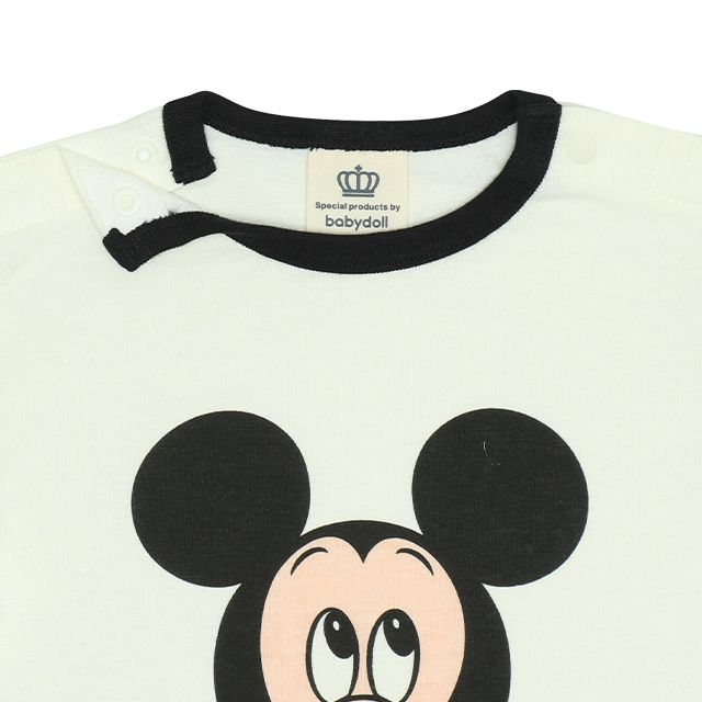 【ベビードール】ミニー ギフトBOX付き 3点ギフトセット 9139B 【DY】 / 70-80cm ベビーサイズ 赤ちゃん 出産祝い 贈り物 プレゼント ベビー服 長袖 ボディースーツ スタイ ボトムス スカート コーデセット お得