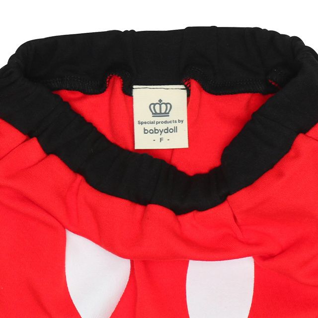 【ベビードール】ミニー ギフトBOX付き 3点ギフトセット 9139B 【DY】 / 70-80cm ベビーサイズ 赤ちゃん 出産祝い 贈り物 プレゼント ベビー服 長袖 ボディースーツ スタイ ボトムス スカート コーデセット お得