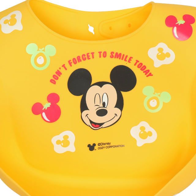 【ベビードール】ミニー シリコン スタイ 9174 / 赤ちゃん 出産祝い 贈り物 プレゼント ベビー用品 シリコン素材 首回り4段階調整可 食洗機対応