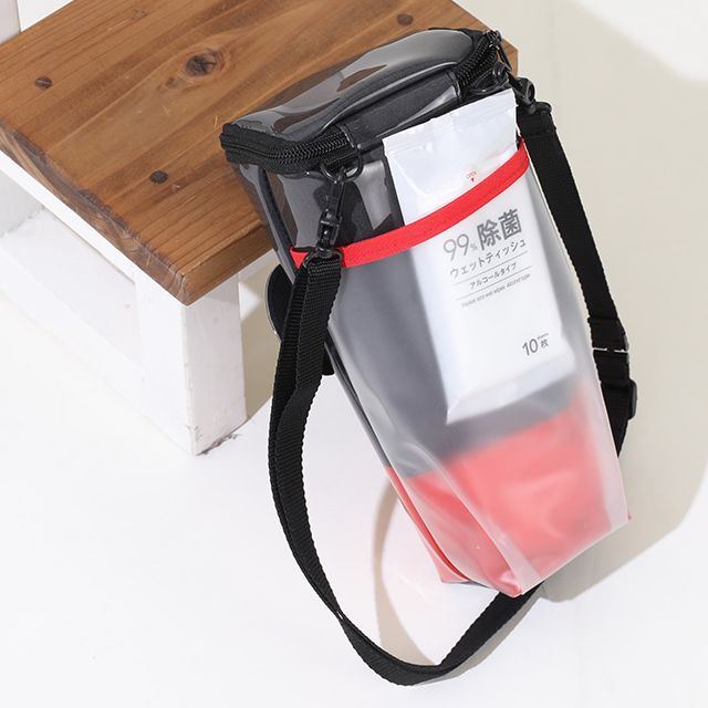 【ベビードール】ミニー マルチケース 9234 / キッズ かばん 鞄 ショルダーバッグ ポーチ 小物入れ 立体モチーフ ショルダーベルト長さ調節、取り外し可能 エナメル 防水