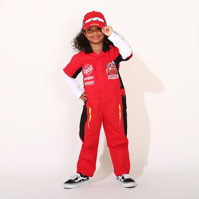 【ベビードール】カーズ メッシュキャップ 9267 / 頭回り：50-54cm キッズ ぼうし 帽子 野球帽 面ファスナーでサイズ調整可能 リフレクター ライトニング・マックィーン