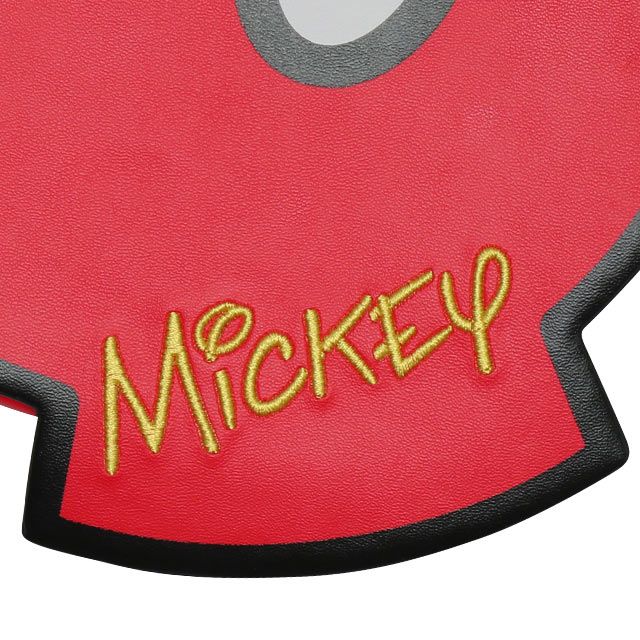 【ベビードール】ミッキー キャラクターモチーフショルダーバッグ 9280 / キッズ かばん 鞄 ダイカット ショルダーベルト長さ調整、取り外し可能