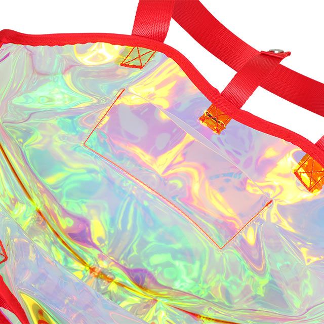 【ベビードール】ミニー ハートクリアバッグ 9446 / キッズ かばん 鞄  ビニールバッグ オーロラフィルム 撥水 ガーリー ガールズコーデ