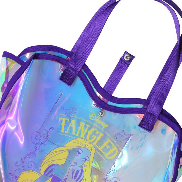 【ベビードール】アリエル プリンセス / ハートクリアバッグ 9449 / キッズ かばん 鞄  ビニールバッグ オーロラフィルム 撥水 ガーリー ガールズコーデ