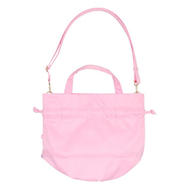 【ベビードール】ラプンツェル プリンセス / 2WAY巾着ポシェット 9453 / 手提げ袋 鞄 かばん トートバッグ ショルダーバッグ ショルダーベルト長さ調整可 マグネットボタン お姫様 ガーリー