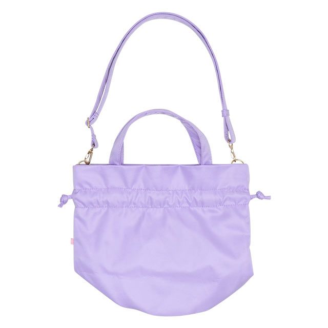 【ベビードール】アリエル プリンセス / 2WAY巾着ポシェット 9453 / 手提げ袋 鞄 かばん トートバッグ ショルダーバッグ ショルダーベルト長さ調整可 マグネットボタン お姫様 ガーリー