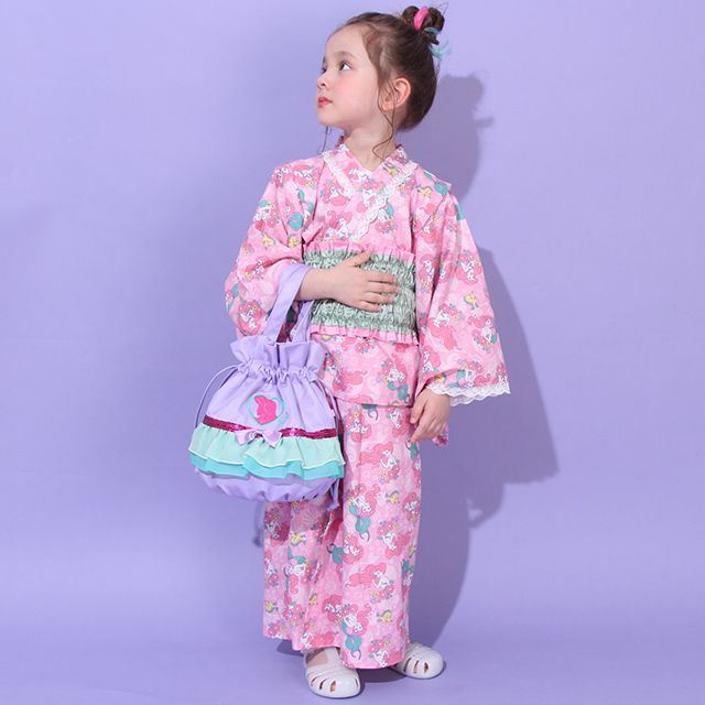 【ベビードール】アリエル プリンセス / 2WAY巾着ポシェット 9453 / 手提げ袋 鞄 かばん トートバッグ ショルダーバッグ ショルダーベルト長さ調整可 マグネットボタン お姫様 ガーリー