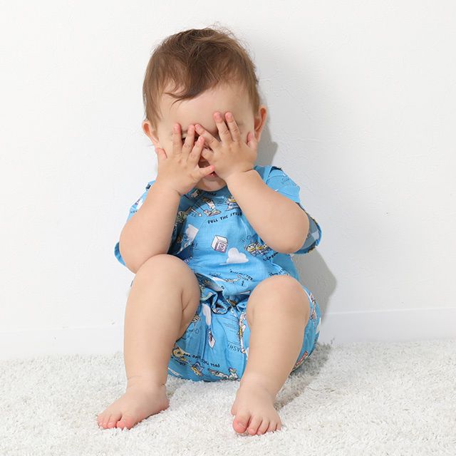 【ベビードール】トイ・ストーリー ベビー甚平 9531B / トイ・ストーリー ベビーサイズ 赤ちゃん 出産祝い 贈り物 プレゼント ベビー服 つなぎ 吸汗 速乾 グラフティ 着物