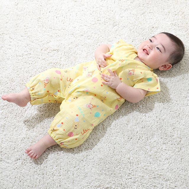 【ベビードール】プー 甚平2WAYオール 9570B