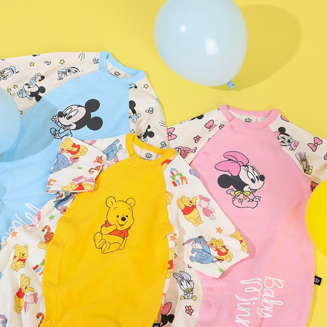 【ベビードール】プー 2WAYオール 9603B