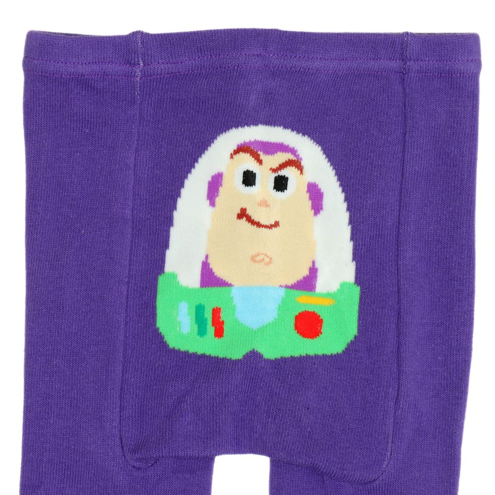 【ベビードール】バズ おしりキャラクターべビータイツ 9604 / フリーサイズ ベビーサイズ 赤ちゃん 出産祝い 贈り物 プレゼント ベビー服 ベビー用品 ボトム タイツ 冷え防止 楽ちん