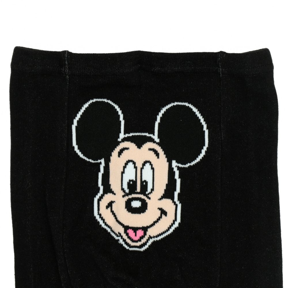 【ベビードール】ミッキー おしりキャラクターべビータイツ 9604 / フリーサイズ ベビーサイズ 赤ちゃん 出産祝い 贈り物 プレゼント ベビー服 ベビー用品 ボトム タイツ 冷え防止 楽ちん