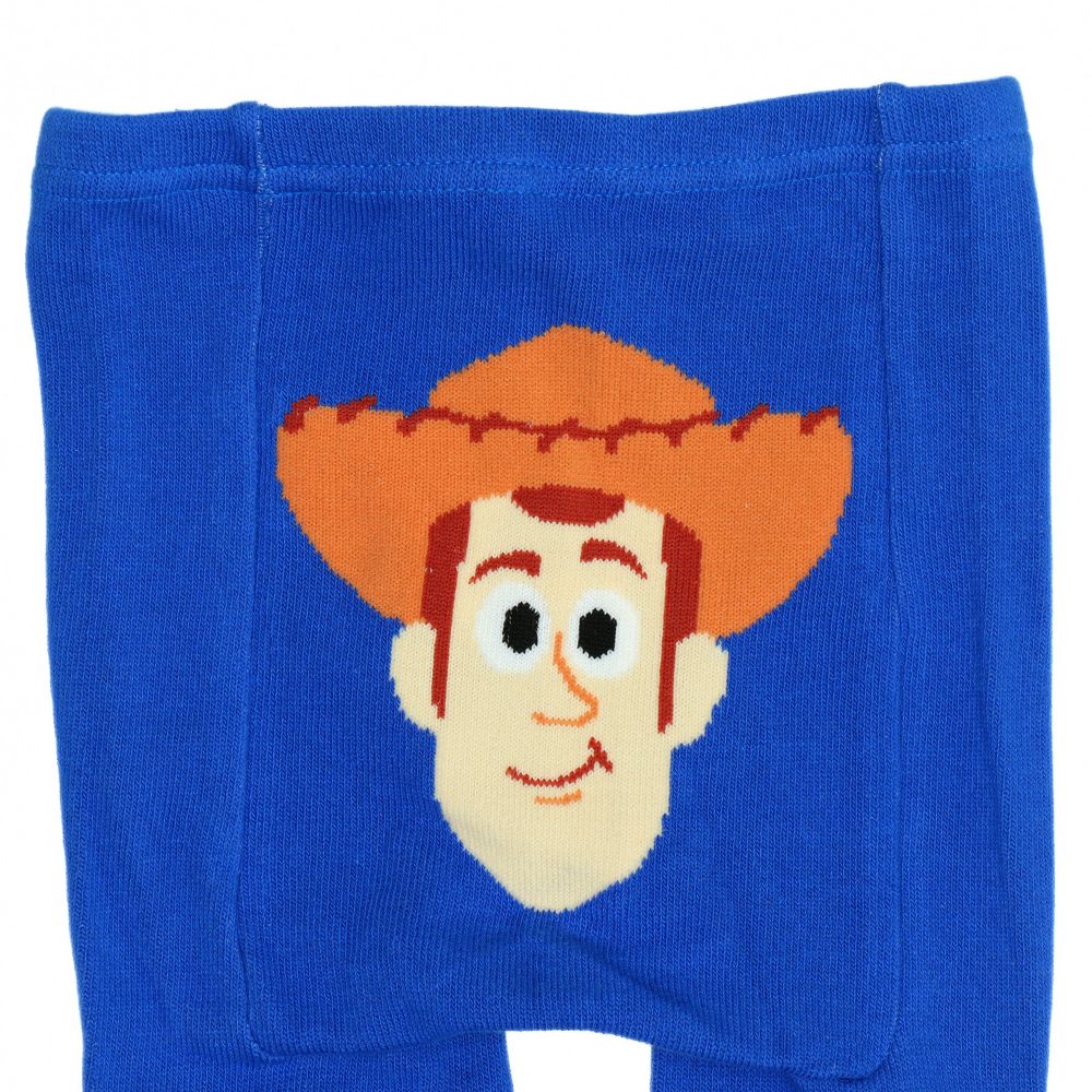 【ベビードール】ウッディ おしりキャラクターべビータイツ 9604 / フリーサイズ ベビーサイズ 赤ちゃん 出産祝い 贈り物 プレゼント ベビー服 ベビー用品 ボトム タイツ 冷え防止 楽ちん