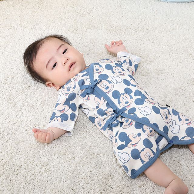 【ベビードール】ミッキー コンビ肌着 9620B