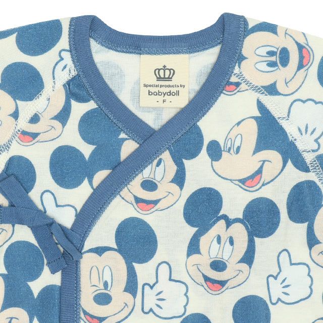 【ベビードール】プー コンビ肌着 9620B / 50-60cm ベビーサイズ 赤ちゃん 出産祝い 贈り物 プレゼント ベビー服 ベビー用品 綿100％ オールシーズン