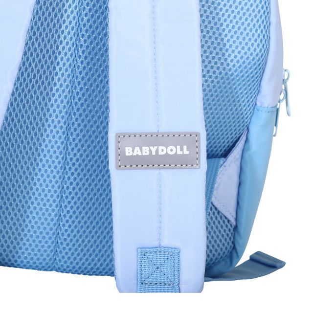 【ベビードール】アナ エルサ プリンセス / リュック 7143 / キッズ かばん 鞄 ショルダーベルト（長さ調整可/クッション入） ダブルファスナー お姫様 コスチューム ガーリー