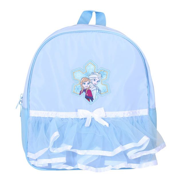 【ベビードール】アナ エルサ プリンセス / リュック 7143 / キッズ かばん 鞄 ショルダーベルト（長さ調整可/クッション入） ダブルファスナー お姫様 コスチューム ガーリー