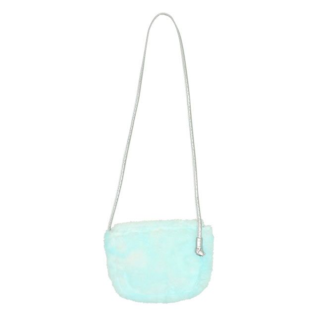 【ベビードール】アナ エルサ プリンセス / エコファーポシェット 8882 / キッズ 雑貨 鞄 カバン かばん バッグ 小物入れ 肩ひも（長さ調整可、取り外し不可） ふわふわ