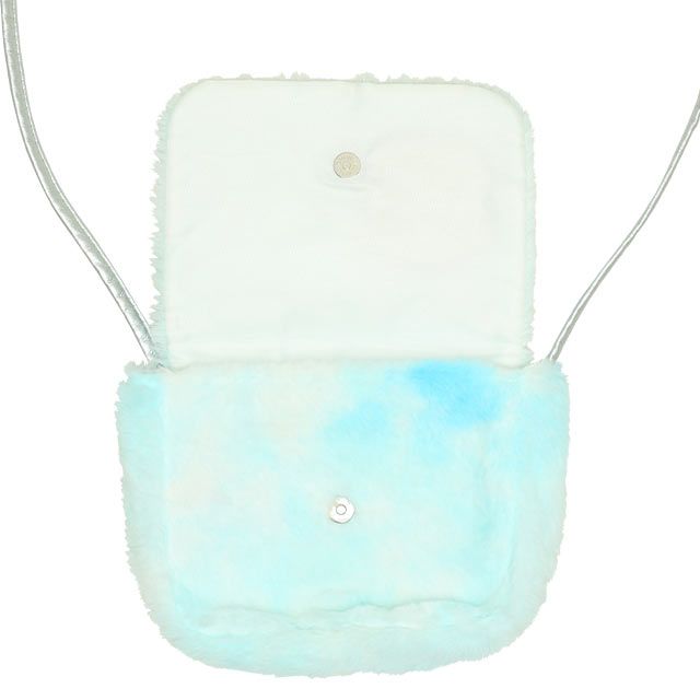 【ベビードール】アナ エルサ プリンセス / エコファーポシェット 8882 / キッズ 雑貨 鞄 カバン かばん バッグ 小物入れ 肩ひも（長さ調整可、取り外し不可） ふわふわ