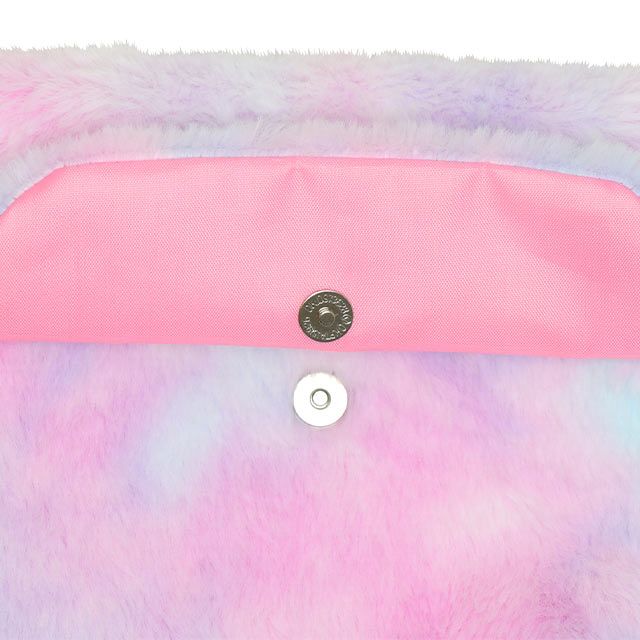 【ベビードール】アナ エルサ プリンセス / エコファーポシェット 8882 / キッズ 雑貨 鞄 カバン かばん バッグ 小物入れ 肩ひも（長さ調整可、取り外し不可） ふわふわ