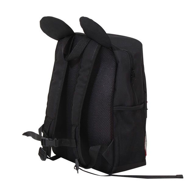 【ベビードール】ミッキー キッズリュック 0089 / 容量約10L キッズ かばん 鞄 ショルダーベルト長さ調整可能 ネームカードホルダーあり 両サイドにメッシュポケット 立体モチーフ