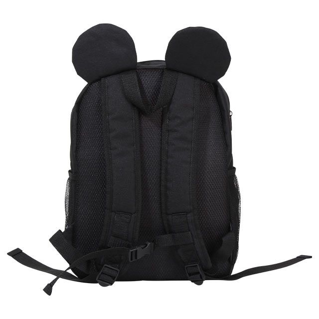 【ベビードール】ミッキー キッズリュック 0089 / 容量約10L キッズ かばん 鞄 ショルダーベルト長さ調整可能 ネームカードホルダーあり 両サイドにメッシュポケット 立体モチーフ