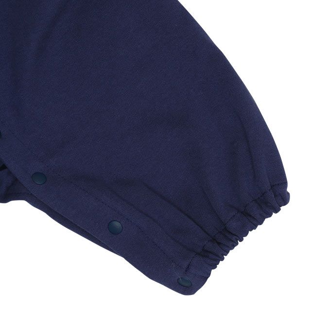 【ベビードール】プー サロペット2WAYオール 0138B / 50-70cm ベビーサイズ 赤ちゃん 出産祝い 贈り物 プレゼント 綿100％ つなぎ 長袖 ドレスオール カバーオール