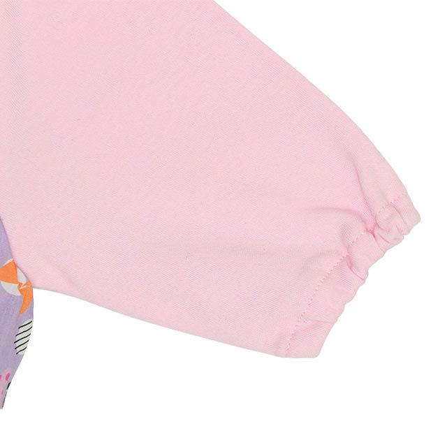 【ベビードール】ミニー フリル2WAYオール 0139B / 50-70cm ベビーサイズ 赤ちゃん 出産祝い 贈り物 プレゼント 綿100％ つなぎ 長袖 ドレスオール カバーオール