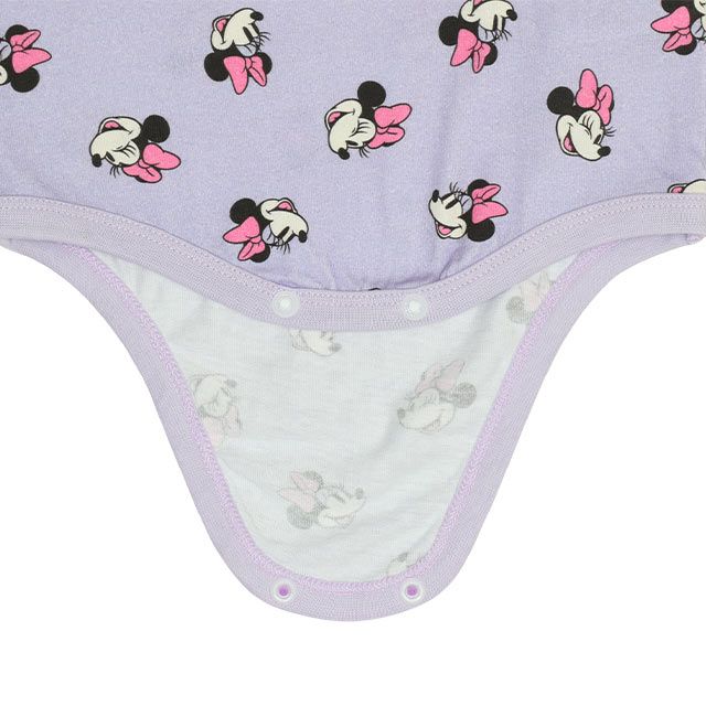 【ベビードール】ミニー ギフトBOX付き 長袖 3点ギフトセット 0140B 【DY】 / 70-80cm ベビーサイズ 赤ちゃん 出産祝い 贈り物 プレゼント コーデセット つなぎ ボディースーツ パンツ スタイ