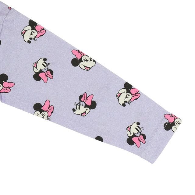 【ベビードール】ミニー ギフトBOX付き 長袖 3点ギフトセット 0140B 【DY】 / 70-80cm ベビーサイズ 赤ちゃん 出産祝い 贈り物 プレゼント コーデセット つなぎ ボディースーツ パンツ スタイ