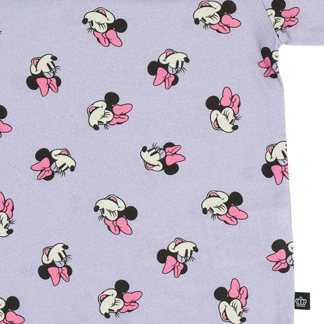 【ベビードール】ミニー ギフトBOX付き 長袖 3点ギフトセット 0140B 【DY】 / 70-80cm ベビーサイズ 赤ちゃん 出産祝い 贈り物 プレゼント コーデセット つなぎ ボディースーツ パンツ スタイ