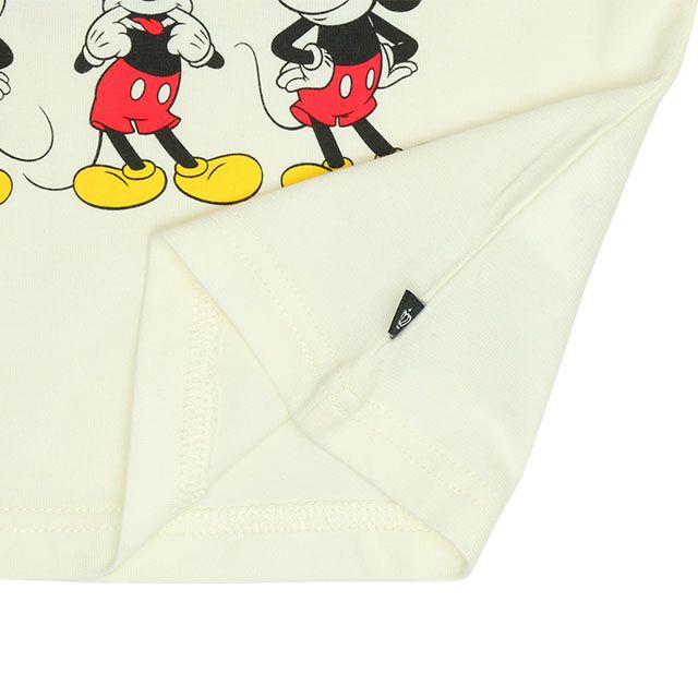 【ベビードール】ミッキー ギフトBOX付き 半袖 3点ギフトセット 0141B 【DY】 / 70-80cm ベビーサイズ 赤ちゃん 出産祝い 贈り物 プレゼント コーデセット 綿100％ つなぎ Tシャツ パンツ スタイ